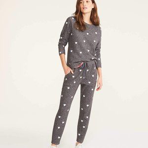 Lou And Grey The Loft Heart Sweatpants 